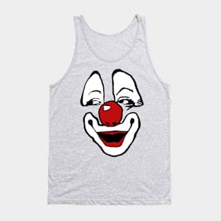 Melancholy Laughter Clown Tank Top